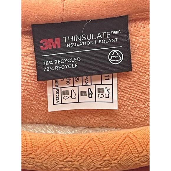 UGG Tasman LTA Puff Signature Orange Slippers 1149510 Insulated Size 11 - Picture 12 of 12